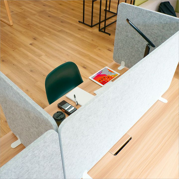 吸音デスクトップパネル 高さ60cm 幅60cm