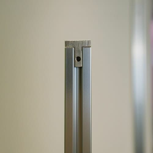 床置きアクリルパーテーション・W900 H2000 透明  フレーム付