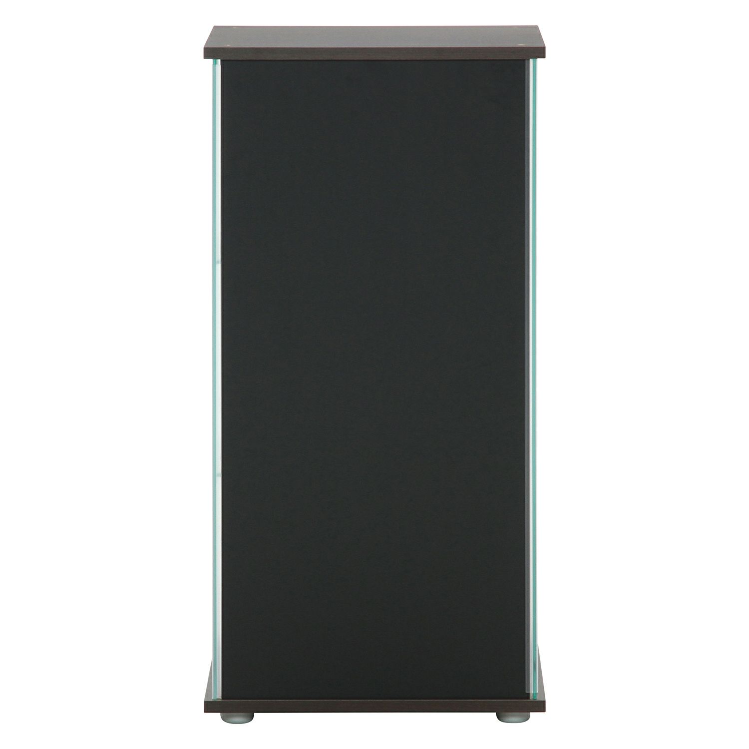 ガラスコレクションケース3段（背面ミラー付き）