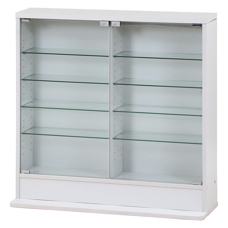 ガラスコレクションケース　ロータイプ　浅型 不二貿易