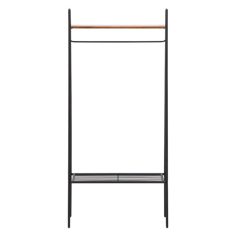 ワードローブ レアル 不二貿易 ブラウン C/D:10846 ヴィンテージ調 コートハンガー ハンガーラック