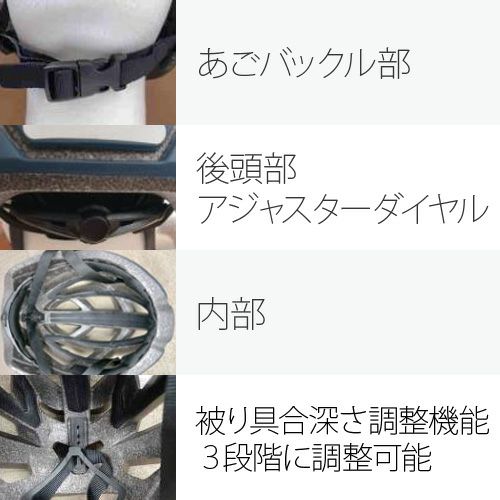 【8個セット】詳細 （カラー：マットブラック） オリンパス 自転車用ヘルメット