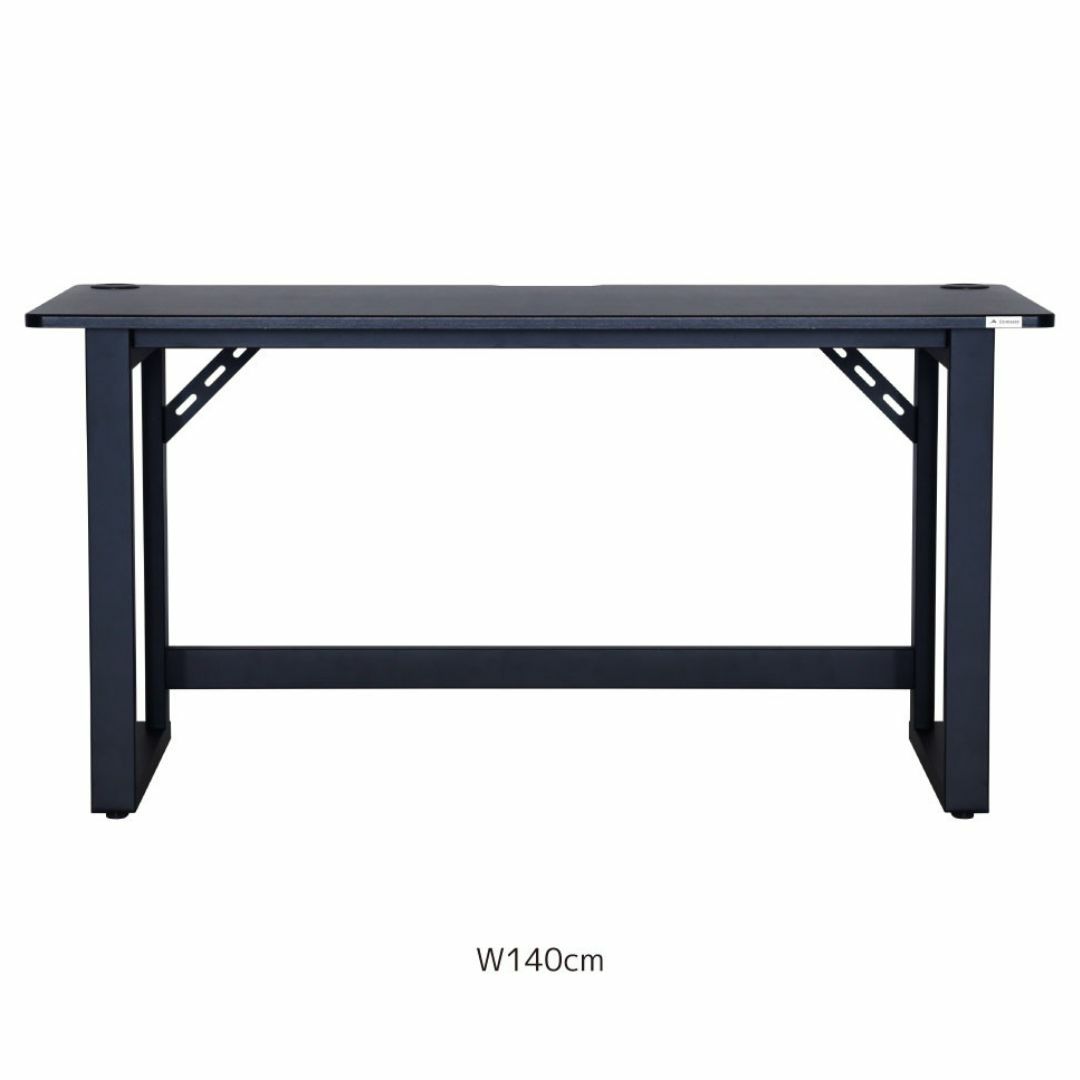 関家具 Contieaks Grounds V2 グラウンズ ゲーミンデスク ブラック 黒 幅 W120cm W140cm