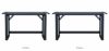 関家具 Contieaks Grounds V2 グラウンズ ゲーミンデスク ブラック 黒 幅 W120cm W140cm