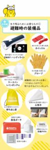 IPIC SONAE 防災リュック りすのほおぶくろ 1人用45点セット